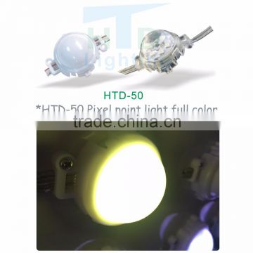 China supplier wholesale outdoor building decoration waterproof 5050 SMD 1.2W RGB full color pixel light LED