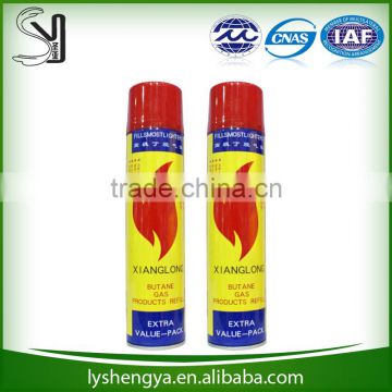extra purified Butane lighter gas msds / butane lighter gas refill 250ml/135g