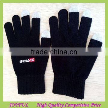 Custom LOGO Embroidery Gloves For iPhone Smartphone Winter touch gloves