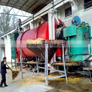 Agricultural machinery for drying grain