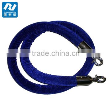 blue velvet stanchion ropes