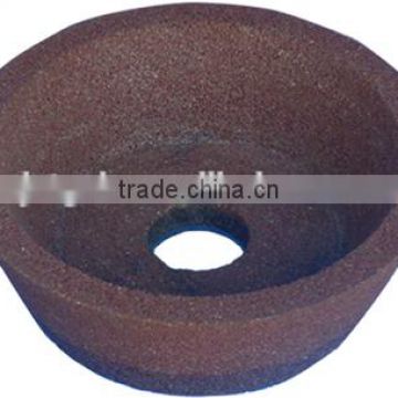 Best quality bowl type of rail cup grinding wheel