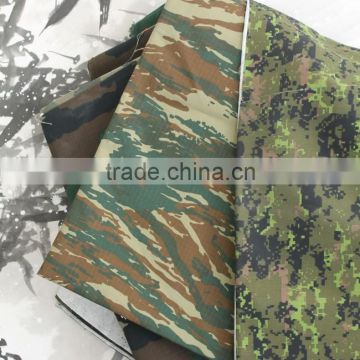 Polyester cotton camouflage fabrics