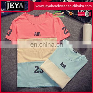 Plaid Temperature color change t-shirt sportswear running short sleeve shirt ladies office shirt design