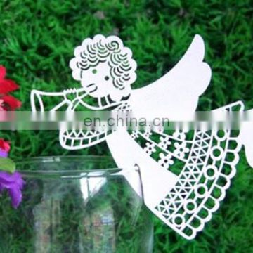 Angel Place Card For Wine glass Wedding Favors gifts for guests