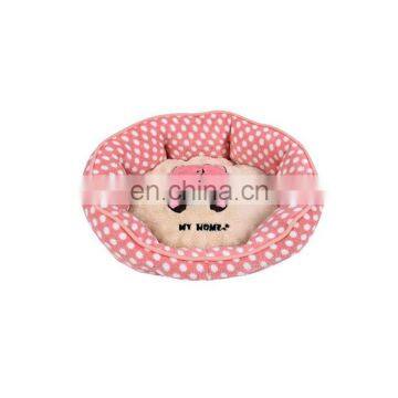 Cheap Hot Sale Plush Strawberry Donut Pet Dog Bed