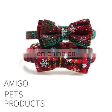 Christmas pet collars cat collars snowflake collars with bells and bells are selling well across the border