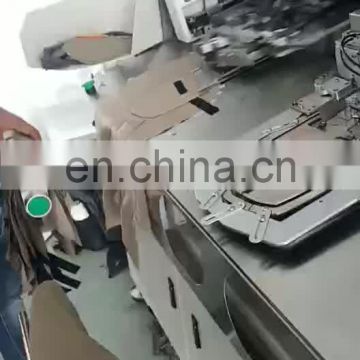 MC 870 full automatic paste pocket industrial sewing machine
