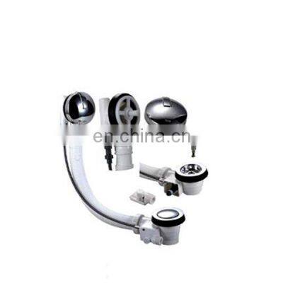Bathtub Drainer Fitting Sewer Outlet With Steam Limber Hole Overflow Drain