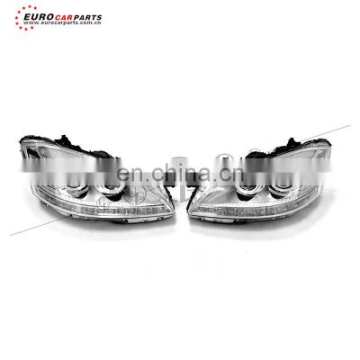 S class W221 old to new style headlight for S class LED lights to new look