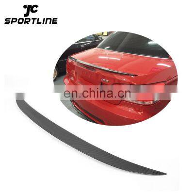 P Style Carbon Convertible Car E93 Trunk Spoiler Lip for BMW 325 328 330 335 2007-2013