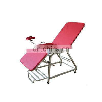 Multi-function 4 legs Stainless Steel Obstetric Delivery Bed  for hospital