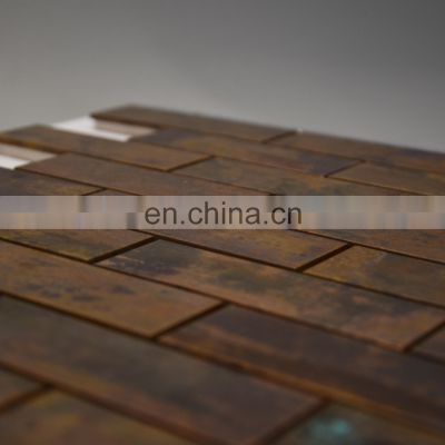JBN New Design Metallic mosaic tile for bathroom and kitchen wall decoration mosaic