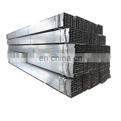 A53 A106 galvanized steel square tube 20x20 mm steel weight
