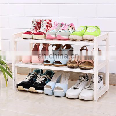 3-Tier Light Shoe Tower Storage Cabinet Organizer Stand Holder Space Saving Expandable Extendable Shoe Rack Shelf For Shoes