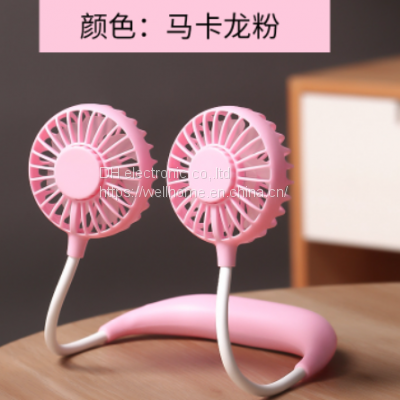 Neck fan, charging fan, portable lazy USB fan  /electric fanwechat:13510231336