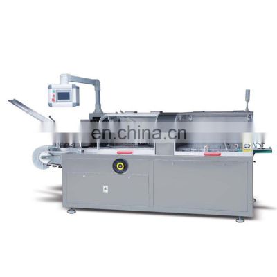 Fully Automatic Vertical Packing Cartoning Machine for Cosmetic Perfume Vials Soap Carton Box Packaging Machine