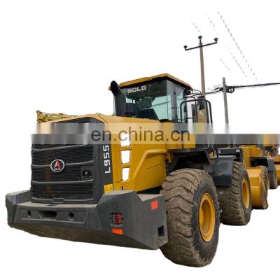 China made SDLG LG 955 wheel loader, Chinese SDLG front end loader 955F price low