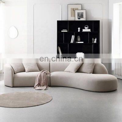 Nordic fabric living room sofas sectionals sofa set furniture Italian style