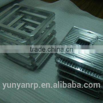 small lot production surface polishing fast prototype aluminium rapid prototyping