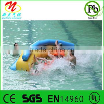 Inflatable pool toy inflatable teeter totter water play equipment inflatable towable water sports