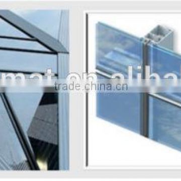 Low-E glass curtain wall