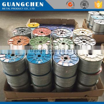 7*7 hot dipping galvanized wire rope diameter 0.95mm