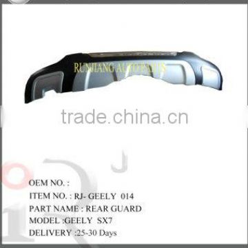 (Geely SX7)Rear Guard for auto part New Product auto parts
