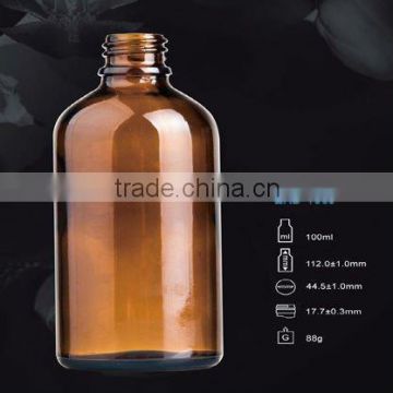 Glass material and liquid medicine use 5/10/20/50/100ml amber essential oil glass bottle