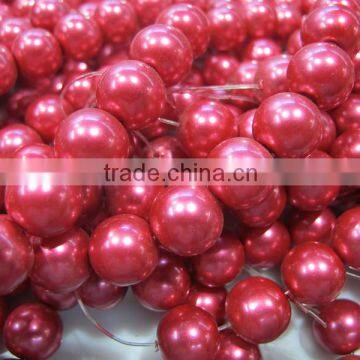 4mm top quality pearl glass bead mix order round glass 42