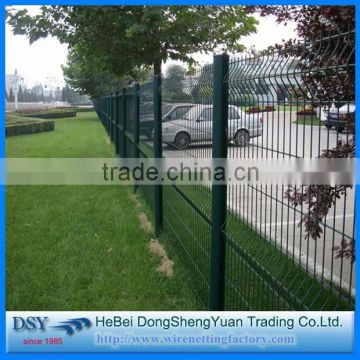 Cheap pvc coated welded metal sheet garden fence panel