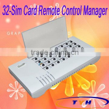 SMB 32 Sim Bank Sim Remote Management Sim Bank with 32 work with 4 pcs 8 port GOIP With Auto Imei Change