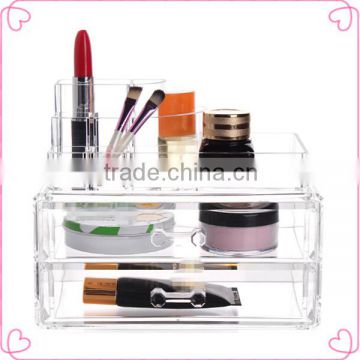 Factory price acrylic make up organizer best selling