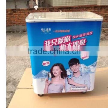 Custom Graphic ice bucket cooler box ice barrel hot sale