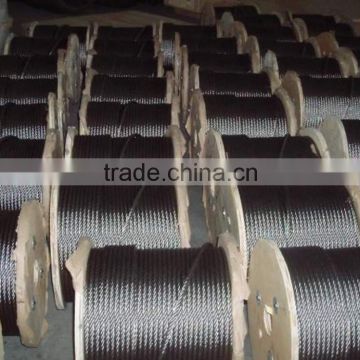 10mm galvanized wire rope price per meter