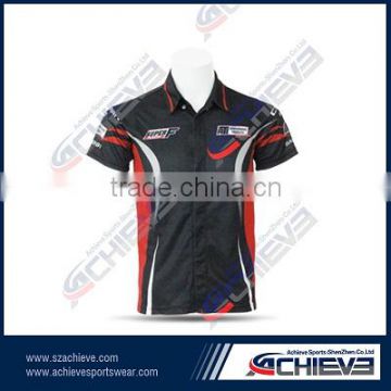 Custom Sublimation racing jersey moto cycling shirt