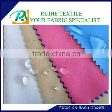 Waterproof 210T Polyester Taffeta Fabric