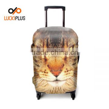 Luckiplus Lifelike Animal Pattern Spandex Luggage Cover