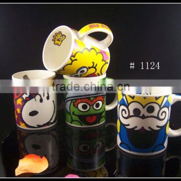 cartoon design porcelain mug