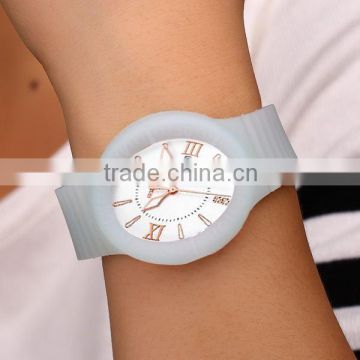 custom silicone ion watch band,cute sport watch