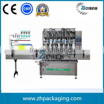 Six Nozzles Auto Detergent Filling Machine (with Rotary Lobe Pump)