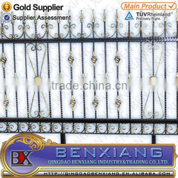 wrought iron fence 2014 new design garden fence wrought iron components