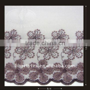 POLYESTER EMBROIDERY LACE