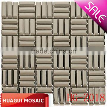 Polished metal mosaic tile for Home improvement HG-Z018