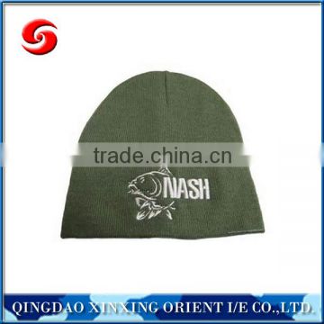 Wholesale Custom knit beanie/winter knitted hat/custom beanie hat made in china