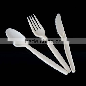 biodegradable plastic cutlery/disposable cutlery/Spoon fork knife, free samples