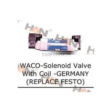 WACO SOLENOID VALVE WITH COIL GERMANY hydraulic valve Concrete pump spare parts for putzmeister