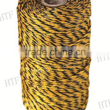 colorful Aluminum fencing polyrope