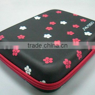 GC-- Provide 2.1USD anti water fabric plastic cosmetic eva make up bag
