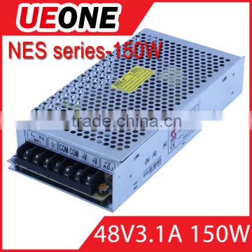 Hot sale 150w 48v 3.1a switching power supply CE factory price NES-150-48